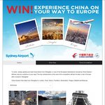 Win Return Economy Flights for 2 from Sydney to Europe via Shanghai Worth $3,000 from Sydney Airport