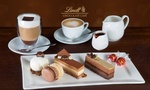 Lindt Chocolate Café Cake Platter with Hot Drinks for 2 People - $19.99 (Valued up to $48.50) at 8 Locations (NSW/VIC) @ Groupon