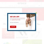 $30 off Crocs Including Clearance (Minimum $60 Order) - Free Shipping for Orders above $50 after Discount