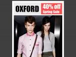 Oxford Spring Sale - 40% Off All Men's and Women's Clothing