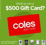 Win 1 of 5 $500 Coles Group Gift Cards from ProductReview