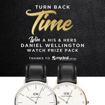 Win a Turn Back Time Watch Prize Pack (His & Hers Daniel Wellington Watches) from MyDeal.com.au