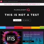 Pluralsight.com - Free Access to Entire Platform - September 20-22