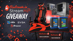 Win 1 of 3 Gaming Bundles (chair/desk/hardware, software, etc) from Restream.io & Stream.me