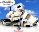 18 pairs of Footlocker socks for $17.95
