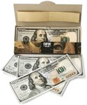 10 Pcs Funny Creative Empire 100 Dollar Cigarette Papers US $0.80 ~ AU $1.08 Delivered @ Zapals