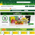 Get 8500 Woolworths Rewards Points with $200 Spend @ Woolworths