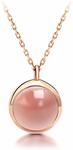 Women‘s Jewellery Rose Quartz Pendant Necklace $24.99 (Was $29.99) + Delivery (Free with Prime/ $49 Spend) @ T400Jewelers Amazon