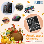 Win 1 of 3 ASRock/Thermaltake/GeIL Gaming Prizes from ASRock’s Thanksgiving Giveaway