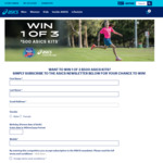 Win 1 of 3 ASICS Product Packs of Choice Worth $500 from ASICS