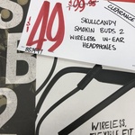 [NSW] Skullcandy Smokin' Buds 2 Wireless In-Ear Headphones - Black $49 (Was $79.95, In Store Only) @ JB Hi-Fi (Castle Hill)