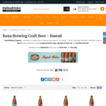Kona Brewing Beers from Hawaii - 30% off & Free Shipping ($59.99 Per Case/Normally $83.99) - Order Now Pay Later @ HelloDrinks