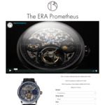 The ERA Prometheus Tourbillon $1,298 USD (AUD $1,915) Delivered + GST @ ERA Time Pieces