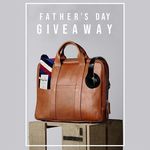 Win a Toffee Tan Lincoln Brief, Pioneer Headphones & Happy Socks Worth Over $500 from Toffee Cases