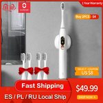 Oclean X Smart Colour Touch Screen Sonic Electric Toothbrush AU $81.57/US $54.99 Delivered @ AliExpress