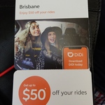 [QLD] 50% off (Up to $10/Ride - No Limit Using Generic Code Variations) @ DiDi - Brisbane (New & Existing Users)