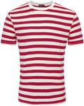 Men's Striped T-Shirt, Wide & Narrow Stripe Pattern, AU $15 + Free Shipping (~ 65% Cotton) @ Paul Jones