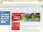 Four Day Frenzy - 10 to 30% off a Range off Selected Mirvac Hotels & Resorts