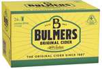 Bulmers Original Cider 24x 330ml Bottles $48 Delivered @ CUB via Kogan
