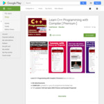 [Android] Free - Learn C, C++, Java Programming $0 @ Google Play