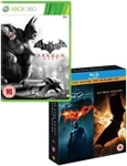 Batman: Arkham City & The Dark Knight / Batman Begins Blu-ray's - Xbox & PS3 ~ $61 - TheHut 