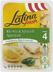 Latina Fresh Spinach Ricotta Agnolotti Half Price $4 @ Woolworths