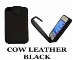 100% Pure Cow Leather Case for iPhone 4/4S ONLY $18.98