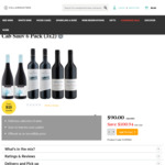 Cab Sauv 6 Pack (3x2) $90 Delivered @ Cellarmasters