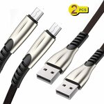 2 Pack - USB to Micro Charging & Data Cable 1M $7.92 (20% off) + Delivery (Free with Prime/$39 Spend) @ Luoke Amazon AU