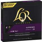 10x L'or Coffee Capsule 10 Pack - $40 @ Woolworths (Online Only)