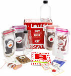 Hot Sauce Making Kit (Makes 12 x 150ml Bottles) $54.95 ($20 off) + $8.95 Delivery @ Fun DIY Gifts