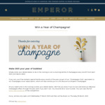 Win 12 Bottles of Champagne Worth $1,548 from Emperor Champagne
