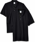 Gildan Mens Ultra Cotton Pique Polo Shirt, 2-Pack, Black, Size XL $12.65 + Post ($0 with Prime/ $39 Spend) @ Amazon AU