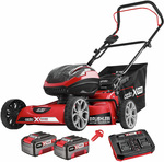 Ozito PXC 2x 18V Brushless Steel Deck Lawn Mower $399 (was $449) @ Bunnings
