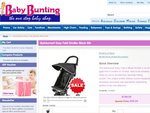 Quicksmart Easy Fold Stroller Black or Red $99 @ Baby Bunting