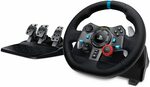 Logitech Steering Wheel & Pedals - G29 $320, G923 $410 Delivered @ Amazon AU