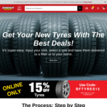 15% off Tyres @ Supercheap Auto (Mobile and Normal Fitting Stations)