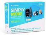 Accu-Chek Simply More Diabetes Pack $10 + Delivery ($0 ACT C&C/ $99 Order) @ The Pharmacy Network