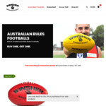 Buy 1 Get 1 Free Winsher True-Born Australian Rules Football from $39.99 + $9.95 Delivery @ Winsher Sports