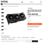 EVGA GeForce RTX 3080 FTW3 LHR Ultra Gaming 10GB GDDR6 Graphics Card $1804.99 + $59.99 Delivery + GST (Spain) @ Techinn
