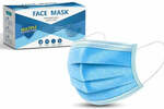 50x Disposable Blue Face Masks 3 Ply $6.95 + $8.95 Delivery (Free Shipping over $150) @ Tilba Beauty