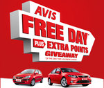 Avis Free Day + 500 QFF Points (+Free QFF Join up)