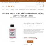 Angelus Leather/Shoe Paints, Dyes etc - up to 33% off + Delivery ($0 with $50 Online Order) @ Leffler ($1 Membership Required)