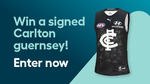 Win a 2022 Carlton Team-Signed AFL Guernsey from Great Southern Bank