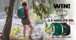 Win 2 Osprey Hikelite 26L Packs Worth $299.90 from from Wild Earth