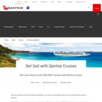 Win 1 of 6 Cruise Experiences Worth up to $5,000 from Qantas