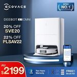 ECOVACS DEEBOT X1 OMNI Robot Vacuum $2199 + Free Bush Kit Delivered @ Ecovacs Official eBay Store