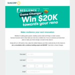 Win a Consultation with a Building Expert and $20,000 Cash from Suncorp