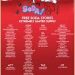 Free EB Soda (Red Frogs Flavoured Soft Drink) @ EB Games (Select Stores)