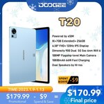 DOOGEE T20 (10.4" 2K, Android 12, 8GB/256GB, T616, Widevine L1) US$170.79 (~A$254.12) Delivered @ DOOGEE Official AliExpress